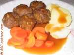 Boulettes de viande au four